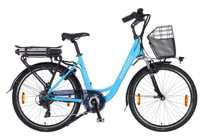 vélo urbain alégria à assistance électrique cycles customika-bikes nord pas de calais