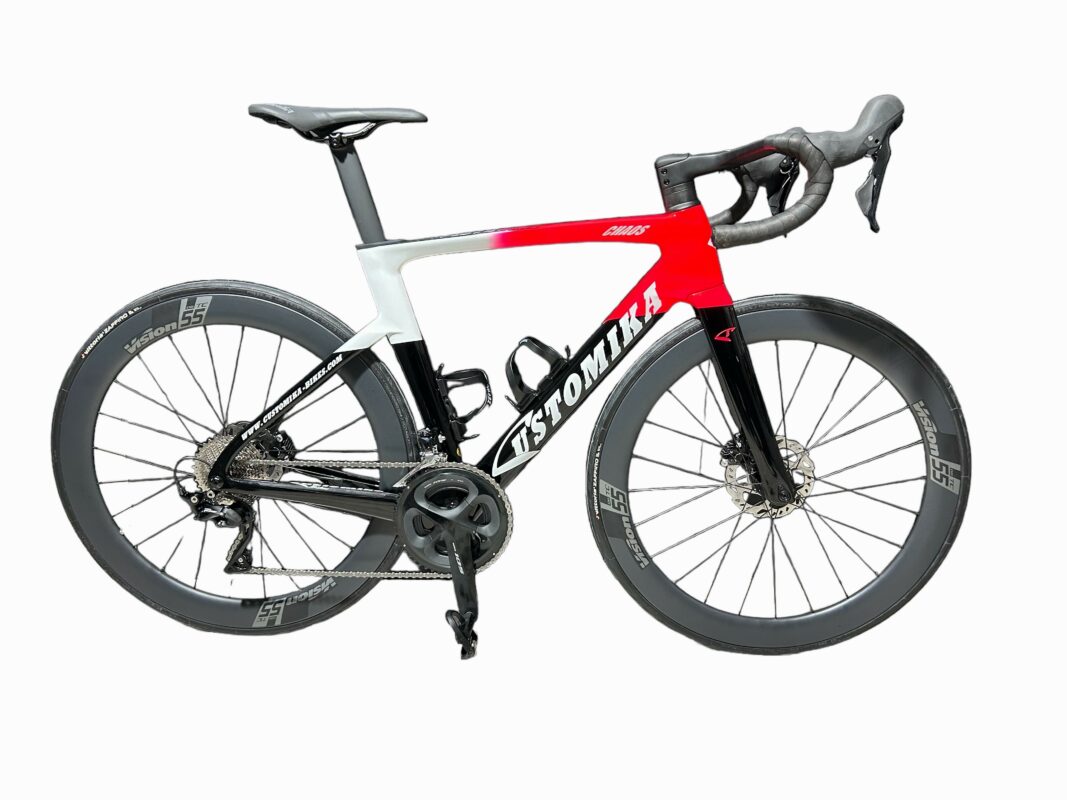 vélo route carbone chaos customika-bikes shimano 105