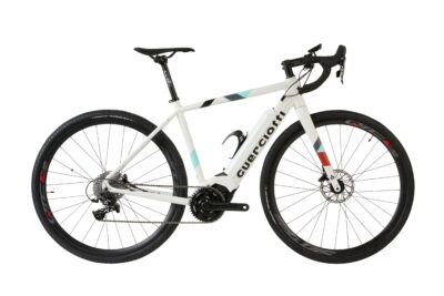 vélo gravel électrique gréco i-on guerciotti blanc