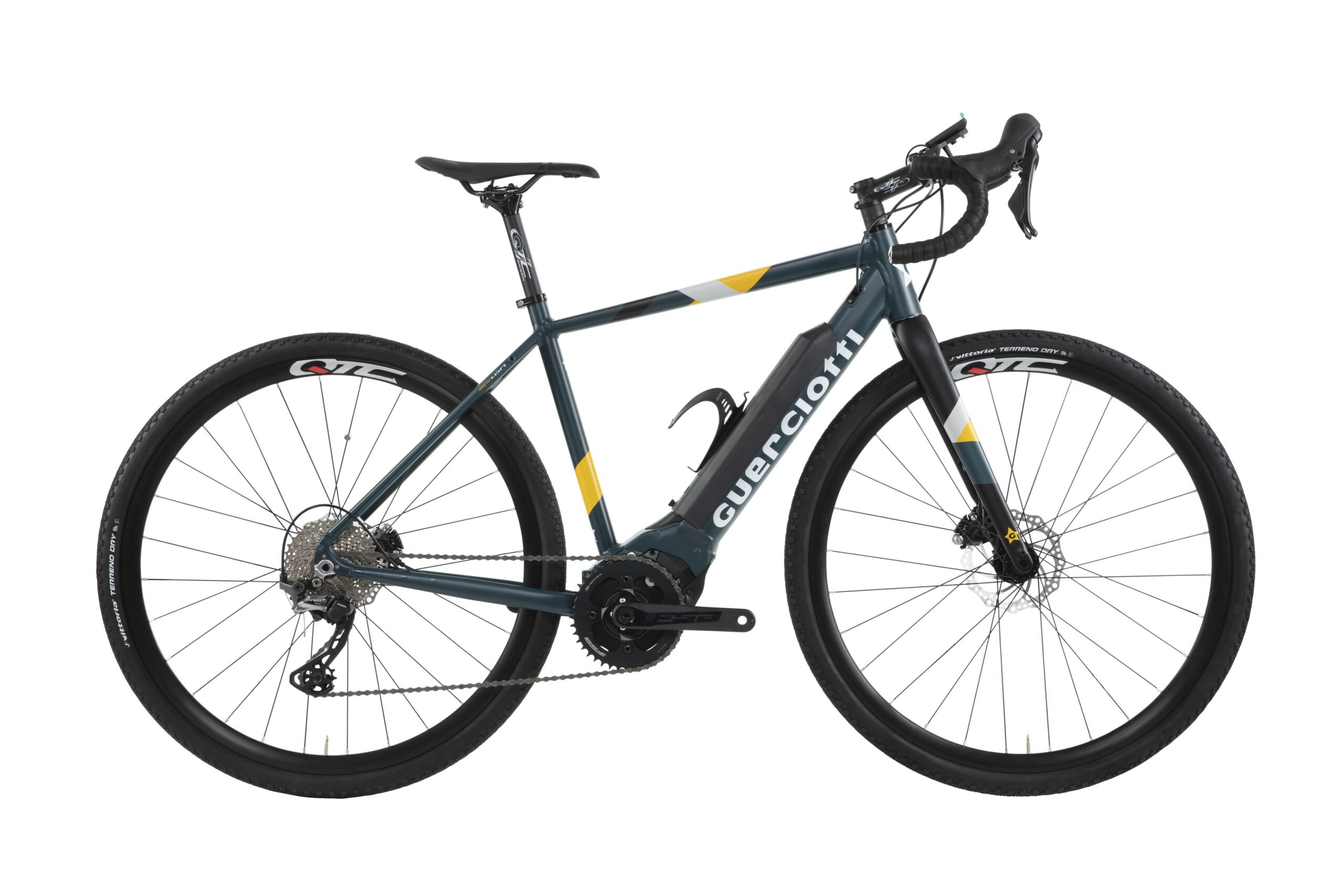 vélo électrique gravel gréto i-on Guerciotti bleu