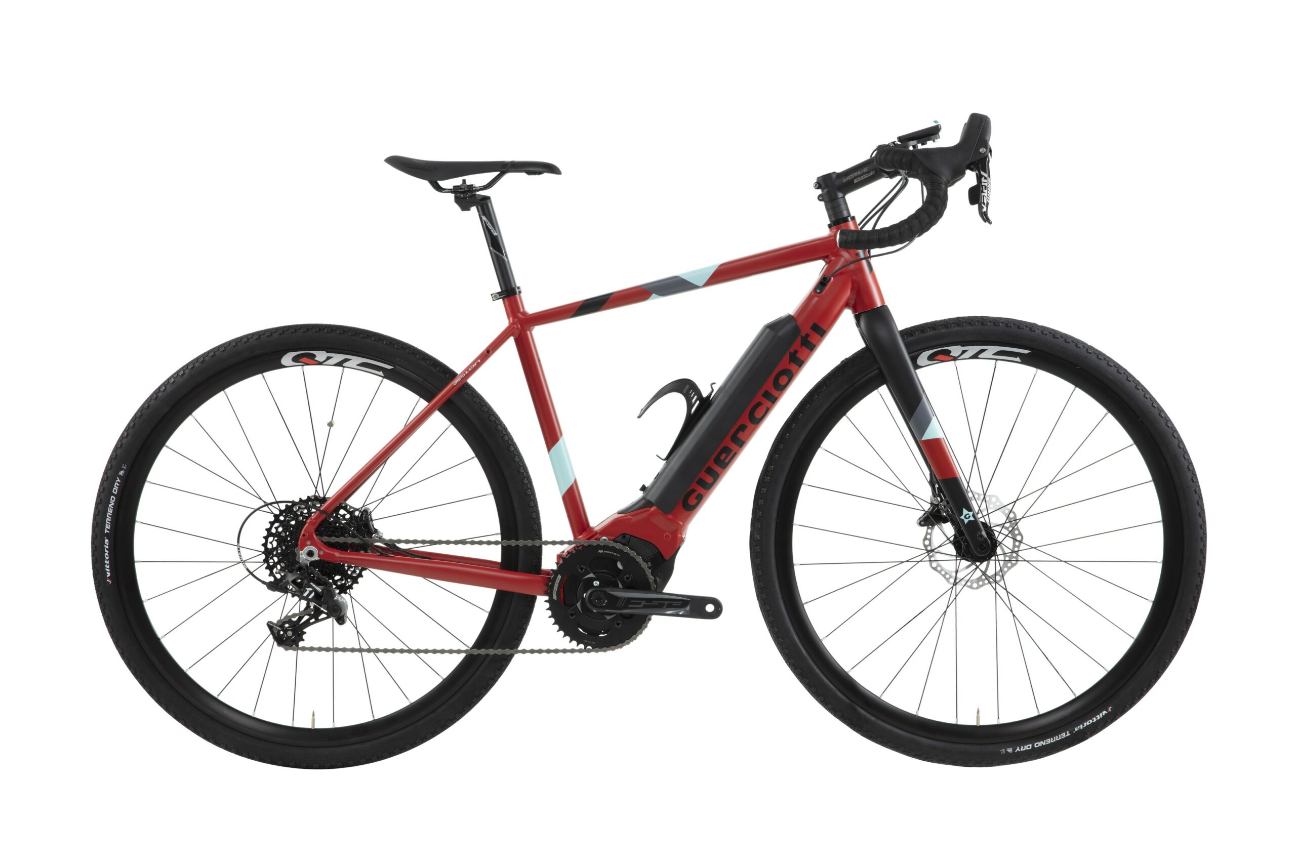 vélo électrique gravel gréto i-on Guerciotti  rouge