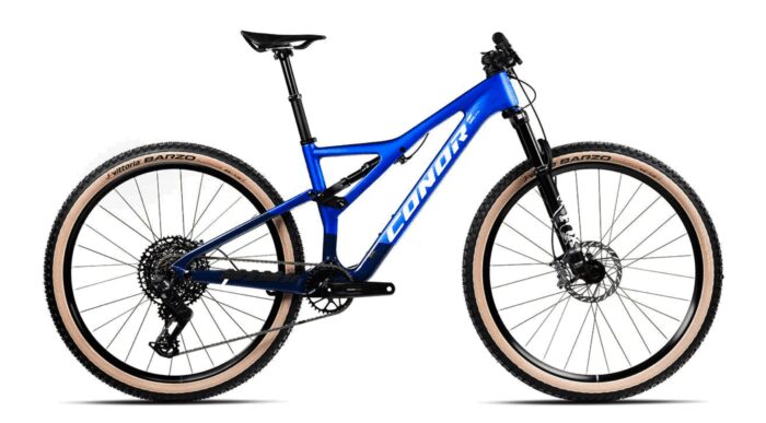 Vtt tout suspendu Conor thunder bleu