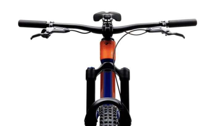 VTT 29" carbone enduro Conor adi orange shimano xt avec fourche fox performance