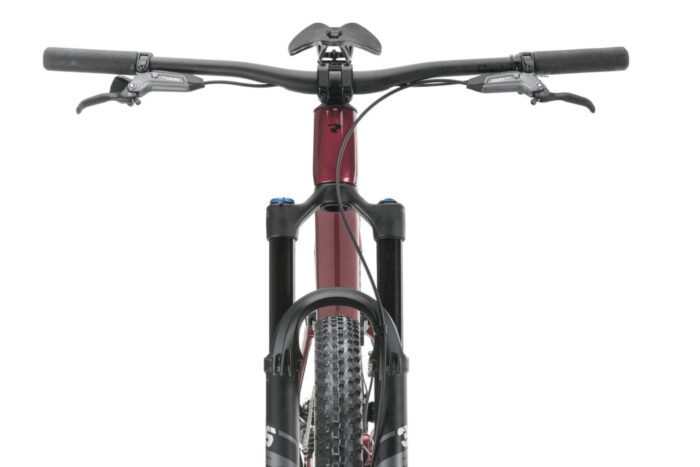 VTT 29" carbone trail tout suspendu Conor Burst dark rouge