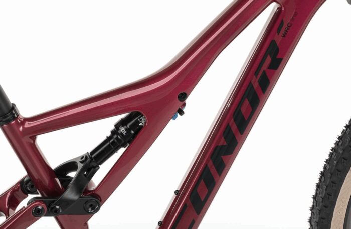 VTT 29" carbone trail tout suspendu Conor Burst dark rouge