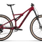 VTT 29" carbone trail tout suspendu Conor Burst dark rouge