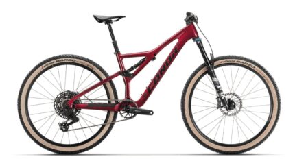 VTT 29" carbone trail tout suspendu Conor Burst dark rouge
