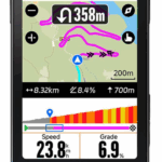GPS - COMPTEUR IGPSPORT BiNavi COULEUR FULL TACTILE TRANSFLECTIF - CARTOGRAPHIE - ANT+ - BLE5 - AUTONOMIE 35H - MULTI FONCTIONS COMPATIBLE STRAVA ET KOMOOT